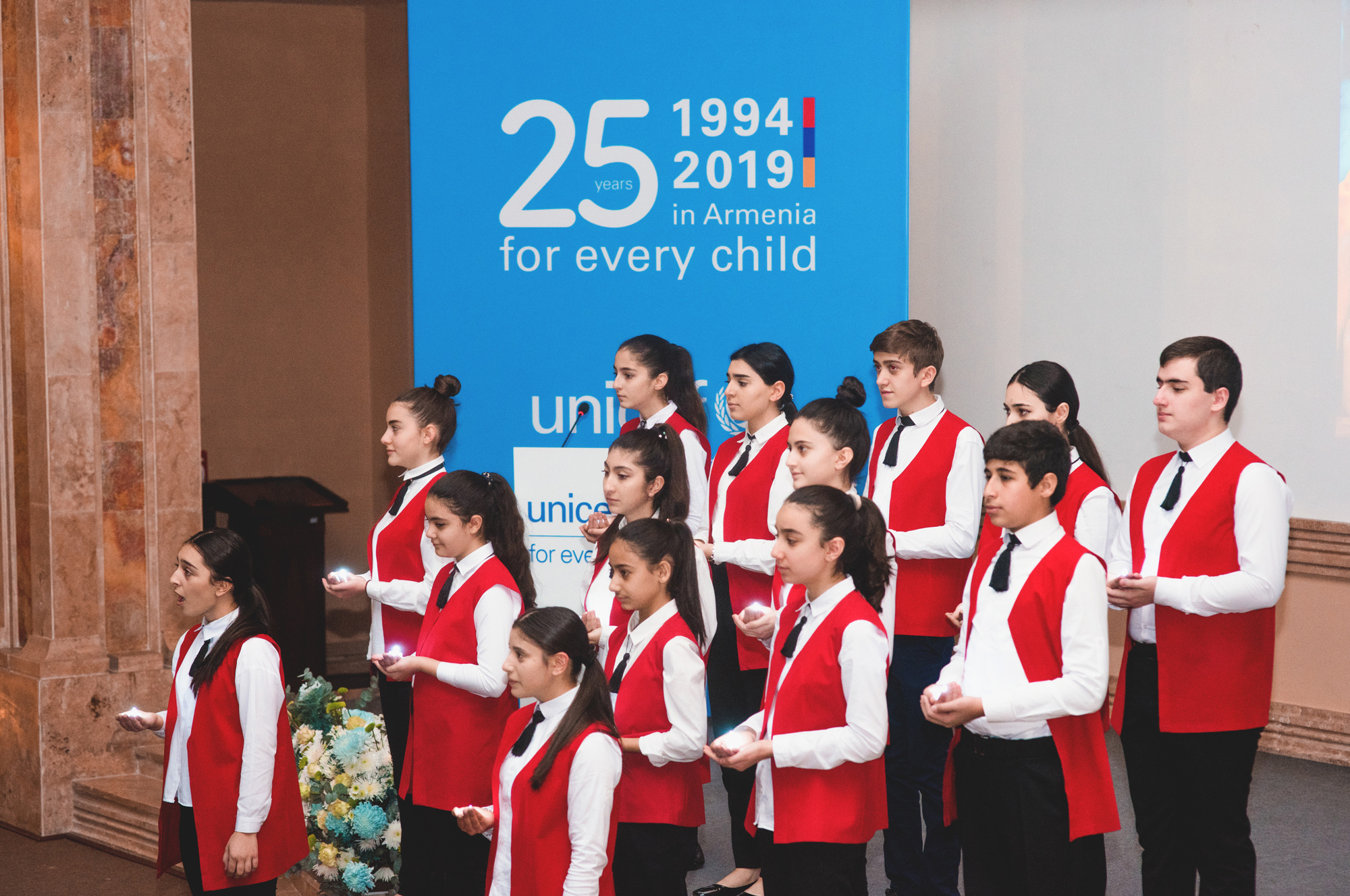 UNICEF’S 25TH ANNIVERSARY IN ARMENIA